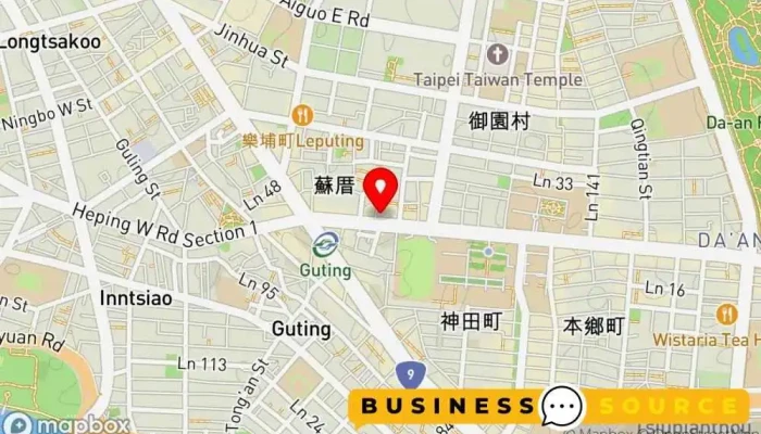 Quan Lian Fu Li Zhong Xin Bei Shi He Ping Dian 地圖 - Taipei City, Da’an District