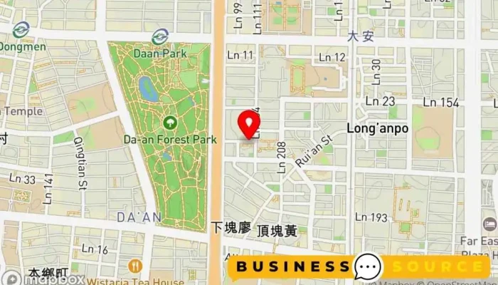 Quan Lian Fu Li Zhong Xin Bei Shi Jian Guo Dian 地圖 - Taipei City, Da’an District