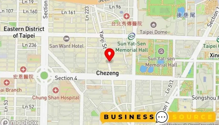 Quan Lian Fu Li Zhong Xin Da An Zheng Sheng Dian 地圖 - Taipei City, Da’an District