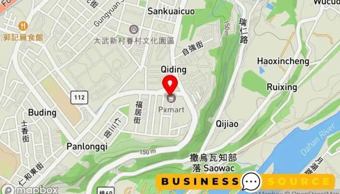 Quan Lian Fu Li Zhong Xin Da Xi Yuan Lin Dian 地圖 - Taoyuan City, Daxi District