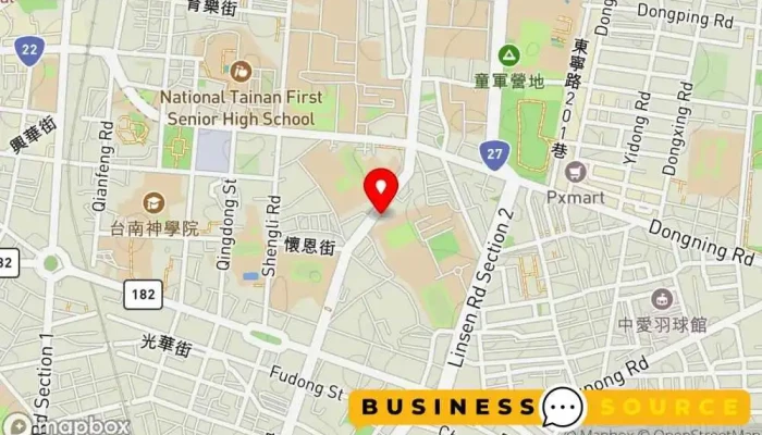 Quan Lian Fu Li Zhong Xin Tai Nan Chang Rong Dian 地圖 - Tainan City, East District