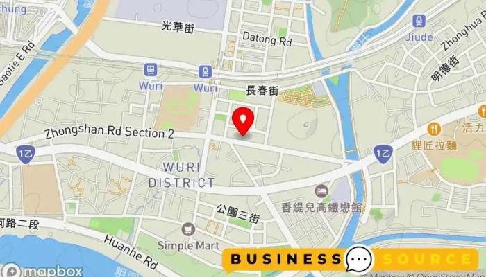 地图超市, 折扣超市 全聯福利中心 烏日中山店 en Taichung City, Wuri District 地图 全聯福利中心 烏日中山店 超市, 折扣超市 在 Taichung City, Wuri District