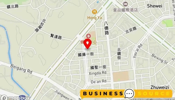 地图 全聯福利中心Pxmart 嘉義竹圍 折扣超市 在 Chiayi City, West District