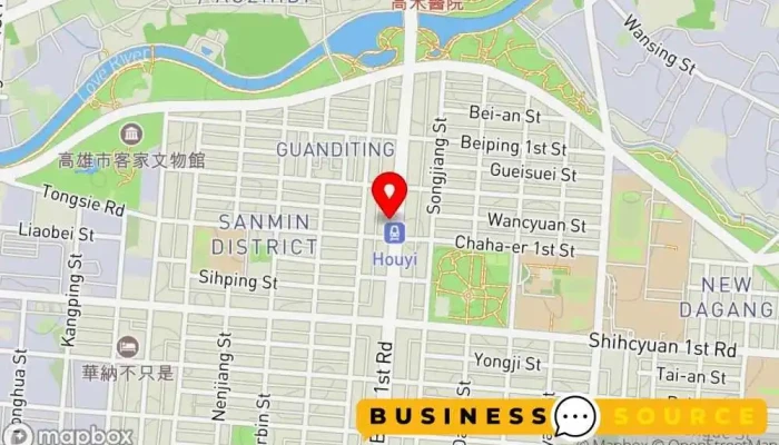 Quan Lian Fu Li Zhong Xin Pxmart San Min Bo Ai Yi Dian 地圖 - Kaohsiung City, Sanmin District