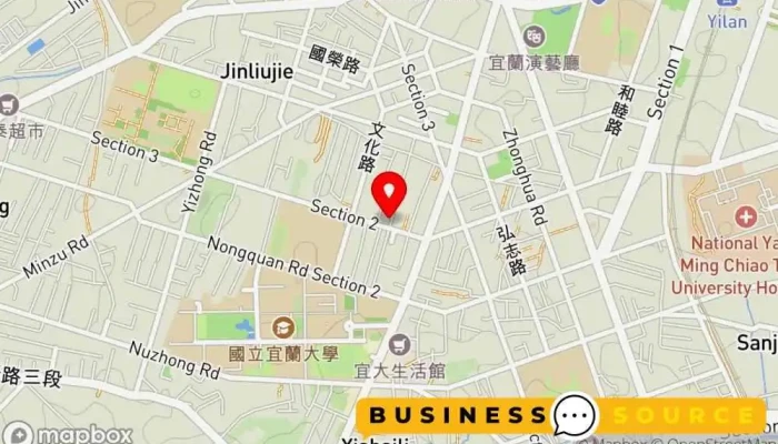 地图 全聯福利中心Pxmart 宜蘭復興店 超市, 折扣超市 在 Yilan County, Yilan City