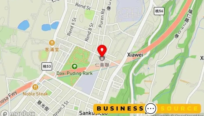 Ren Shan Lian 地圖 - Taoyuan City, Daxi District