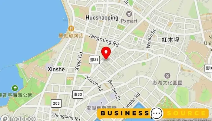 Shang Wang Tong Zhuang 地圖 - Penghu County, Magong City