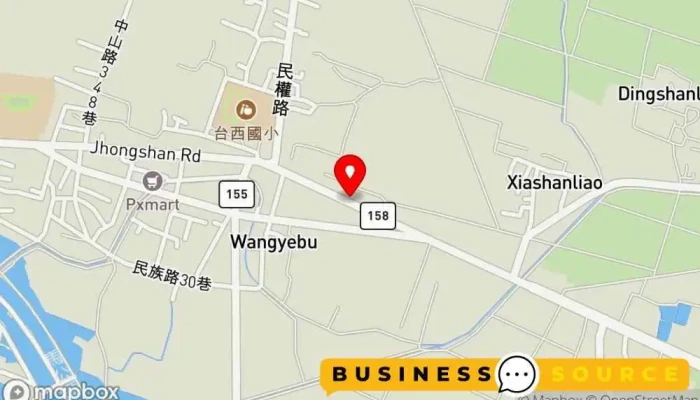 Sheng Qian Chao Shi Tai Xi Dian 地圖 - Yunlin County, Taixi Township