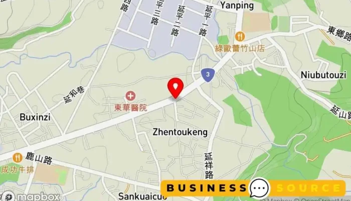 地图 省钱超市 折扣超市 在 Nantou County, Zhushan Township