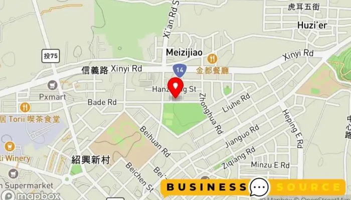 Si Meng Le Bu Li Dian 地圖 - Nantou County, Puli Township