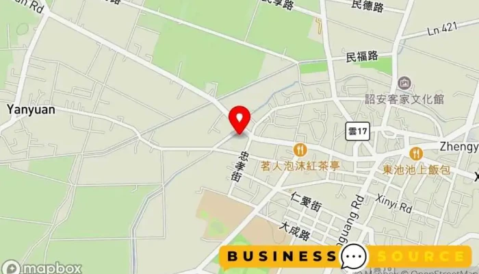 Song Ben Sheng Xian Chao Shi 地圖 - Yunlin County, Lunbei Township