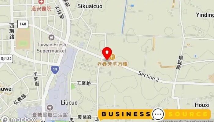 Tai Wan Jun Yao Yi Ye You Xian Gong Si 地圖 - Changhua County, Xihu Township