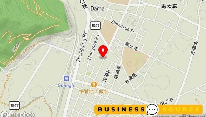 地图 统冠联合超市 超市 在 Hualien County, Guangfu Township