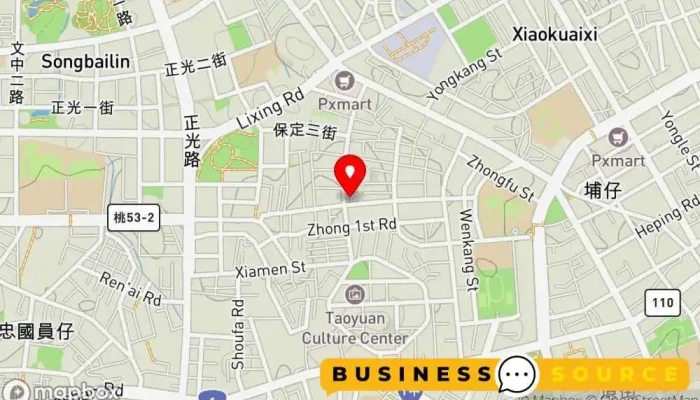 Wang Lian Lian Meng Lian Suo Chao Shi 地圖 - Taoyuan City, Taoyuan District