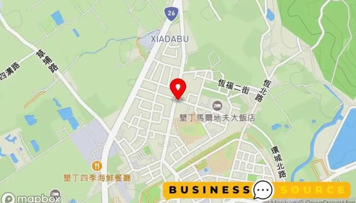 Xi Hong Zi Zhu Xi Yi Dian 地圖 - Pingtung County, Hengchun Township