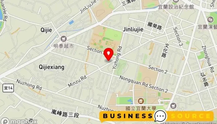 地图 喜互惠生鮮超市-文化店 杂货店 在 Yilan County, Yilan City