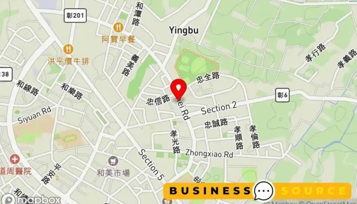 地图 喜美超市-德美店 超市 在 Changhua County, Hemei Township