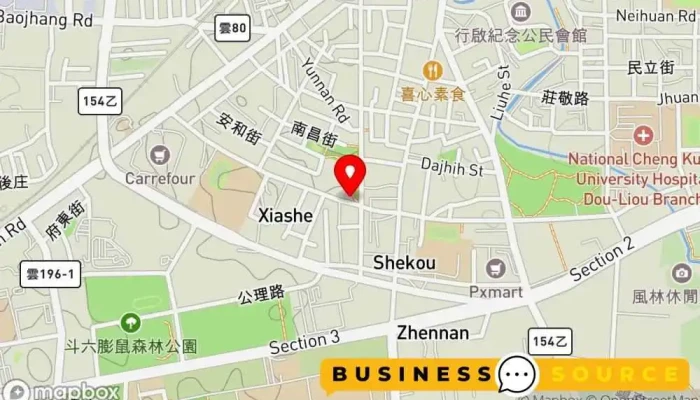 Xiao Mo Li Nu Zhuang Fu Shi Dian 地圖 - Yunlin County, Douliu City