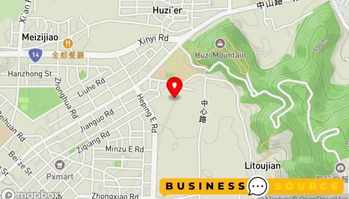 地图 小指头手作 杂货店 在 Nantou County, Puli Township