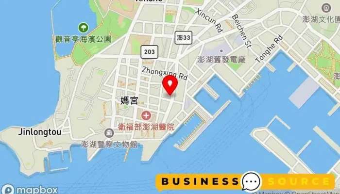 Xin Du Te Chan Xing 地圖 - Penghu County, Magong City