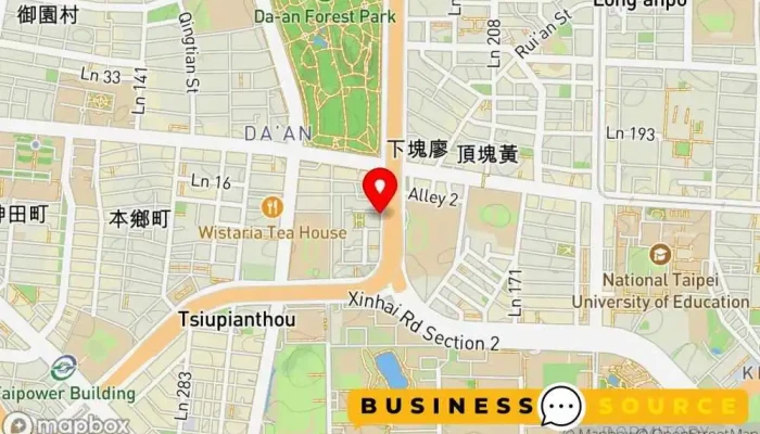 Xin Xian Wu Fresco 地圖 - Taipei City, Da’an District