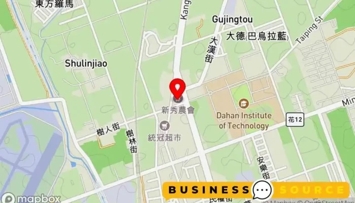 地图 新秀地区农会超市 超市 在 Hualien County, Xincheng Township