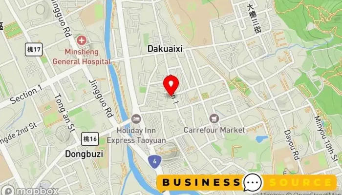 Yan Hua Shu Shi Chao Shi 地圖 - Taoyuan City, Taoyuan District