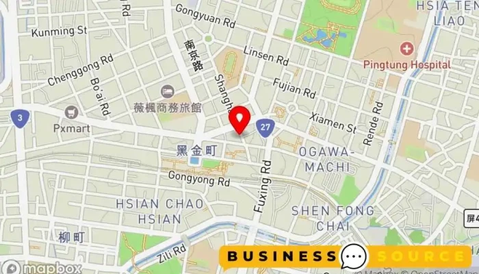 Yi Xue Yuan 地圖 - Pingtung County, Pingtung City