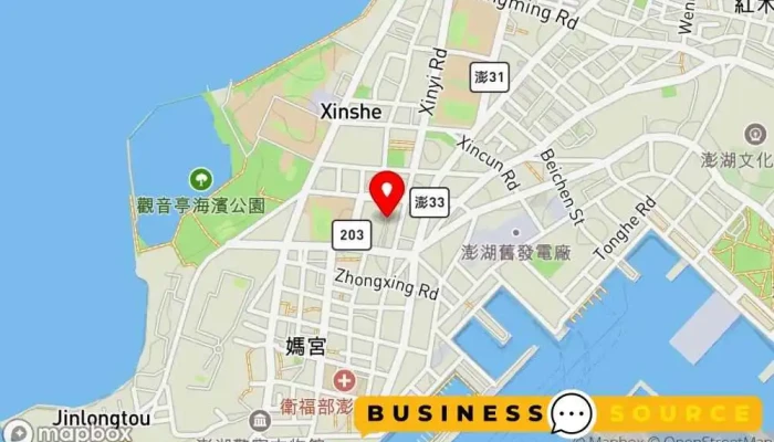 Yong Sheng Zhong Biao Wen Kang Dian 地圖 - Penghu County, Magong City