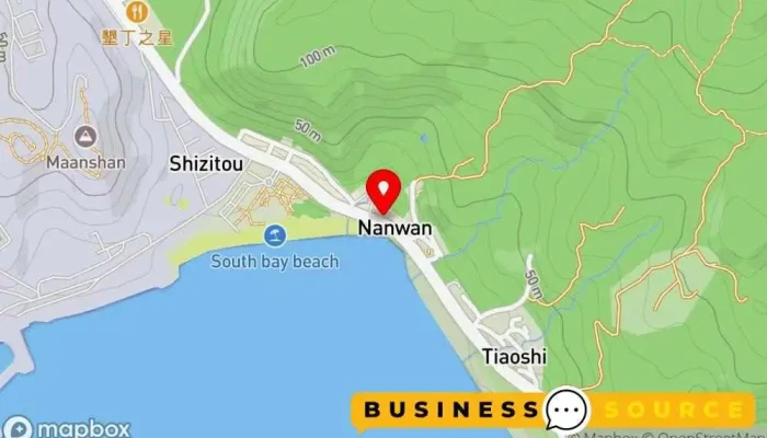 Yong Wang Lu Dian 地圖 - Pingtung County, Hengchun Township
