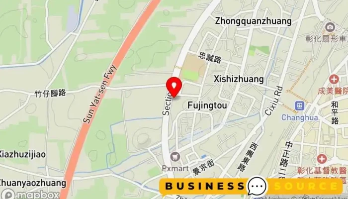 地图 侑升五金有限公司 五金店 在 Changhua County, Changhua City