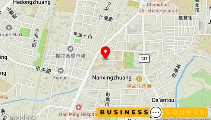 地图 源丰有机坊 有机商店 在 Changhua County, Changhua City