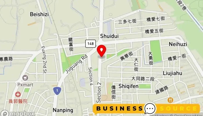 Zha Yi Fu Shi 地圖 - Changhua County, Yuanlin City