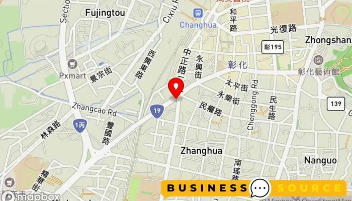 Zhang Hua Shi Shang Hun Sha She Ying 地圖 - Changhua County, Changhua City