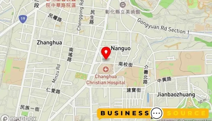 地图 彰化有机世界专卖店 有机食品店 在 Changhua County, Changhua City