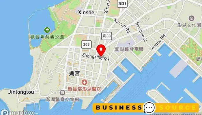 Zhen Ni Fu Shi Shan Hu Jing Pin Dian 地圖 - Penghu County, Magong City