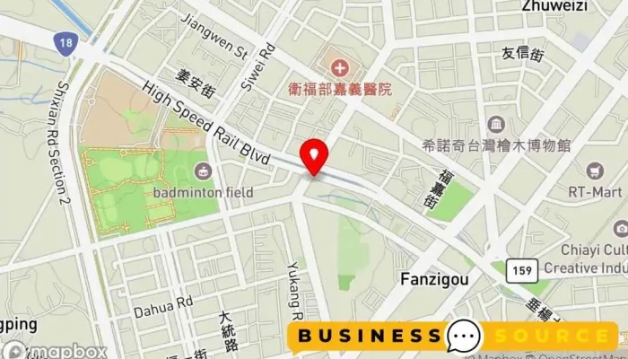 地图 振宇五金 嘉义中兴店 五金店 在 Chiayi City, West District