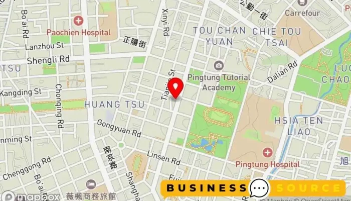 Zhong Da Fu Qi Nan Nu Fu Shi Jia Da Chi Ma 64Yao 地圖 - Pingtung County, Pingtung City