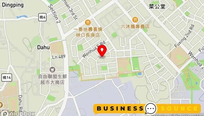 Zi You Lian Meng Sheng Xian Chao Shi Da Hua Dian 地圖 - Taoyuan City, Guishan District