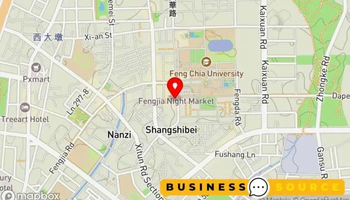 Air Space -  Feng Jia Dian 地圖 - Taichung City, Xitun District