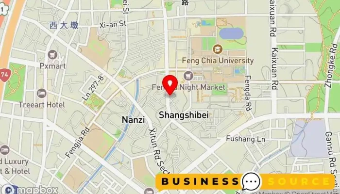 Domiss Duo Mi Si Tai Zhong Feng Jia Men Shi 地圖 - Taichung City, Xitun District
