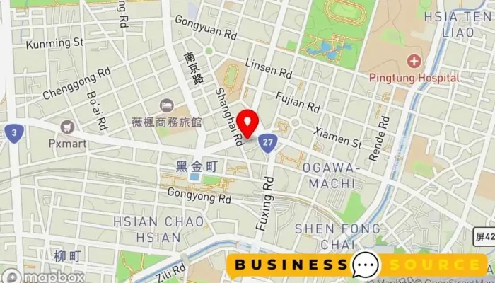 EdwinQi Jian Dian 地圖 - Pingtung County, Pingtung City