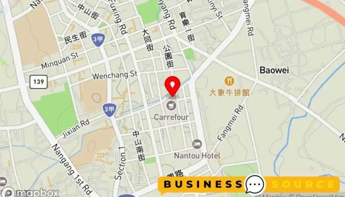 Fila Outlet Nan Tou Jia Le Fu 地圖 - Nantou County, Nantou City