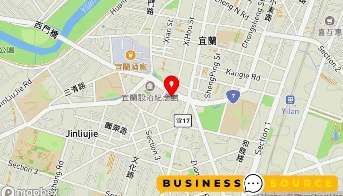 Flying Eagle Yi Lan Xin Yue Dian 地圖 - Yilan County, Yilan City