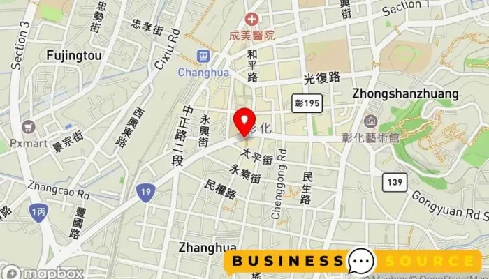Gozo Zhang Hua Men Shi 地圖 - Changhua County, Changhua City