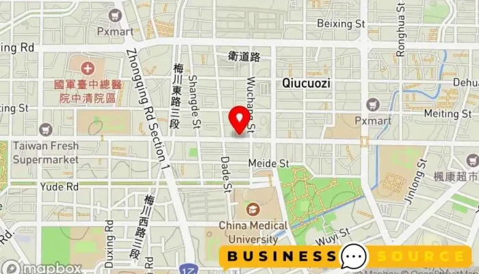 GsNu Zhuang Jing Pin Fu Shi Jian Xing Ji Guang Dian 地圖 - Taichung City, North District