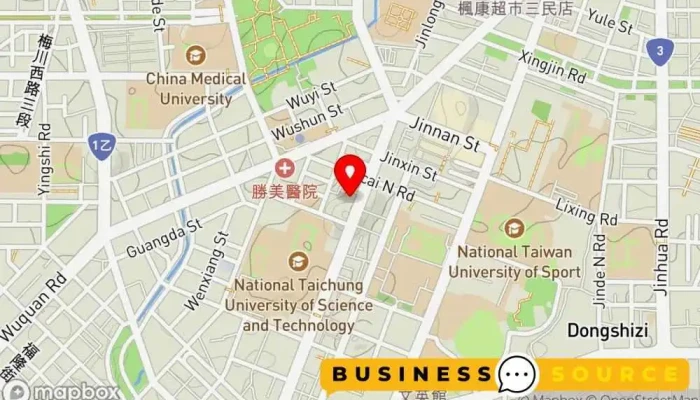 Gu Tai Zhong Zhong You Bai Huo Dian 地圖 - Taichung City, North District