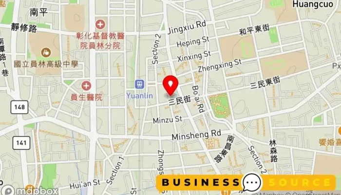 Homme Hou Mi 地圖 - Changhua County, Yuanlin City