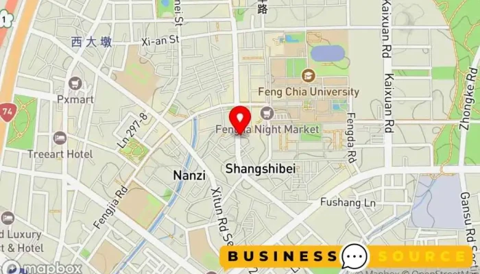 Inshop Feng Jia Men Shi 地圖 - Taichung City, Xitun District