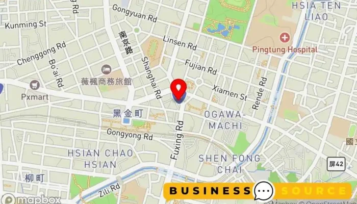 IrooPing Dong Dian 地圖 - Pingtung County, Pingtung City